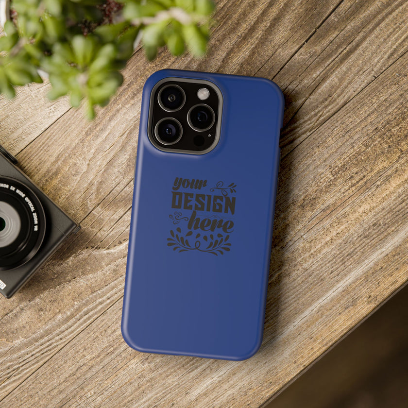 Customizable Magnetic Impact Resistant Phone Case Dual Layer Full Wrap