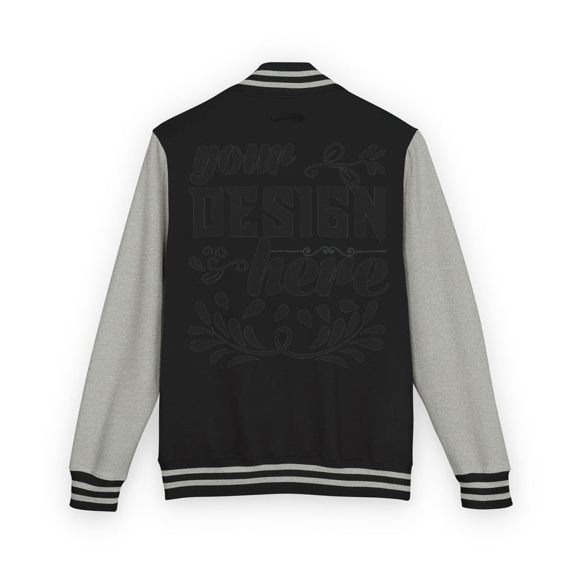 Customizable AWDis JH043 Unisex Heavyweight Letterman Jacket