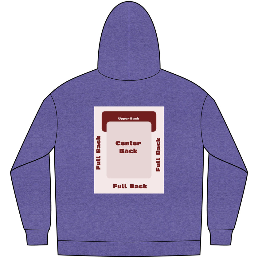 Customizable District DT6100 Mens VIT Fleece Hoodie