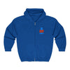 Gildan 18600 Unisex Full Zip Hoodie | Super Daddy Embroidery