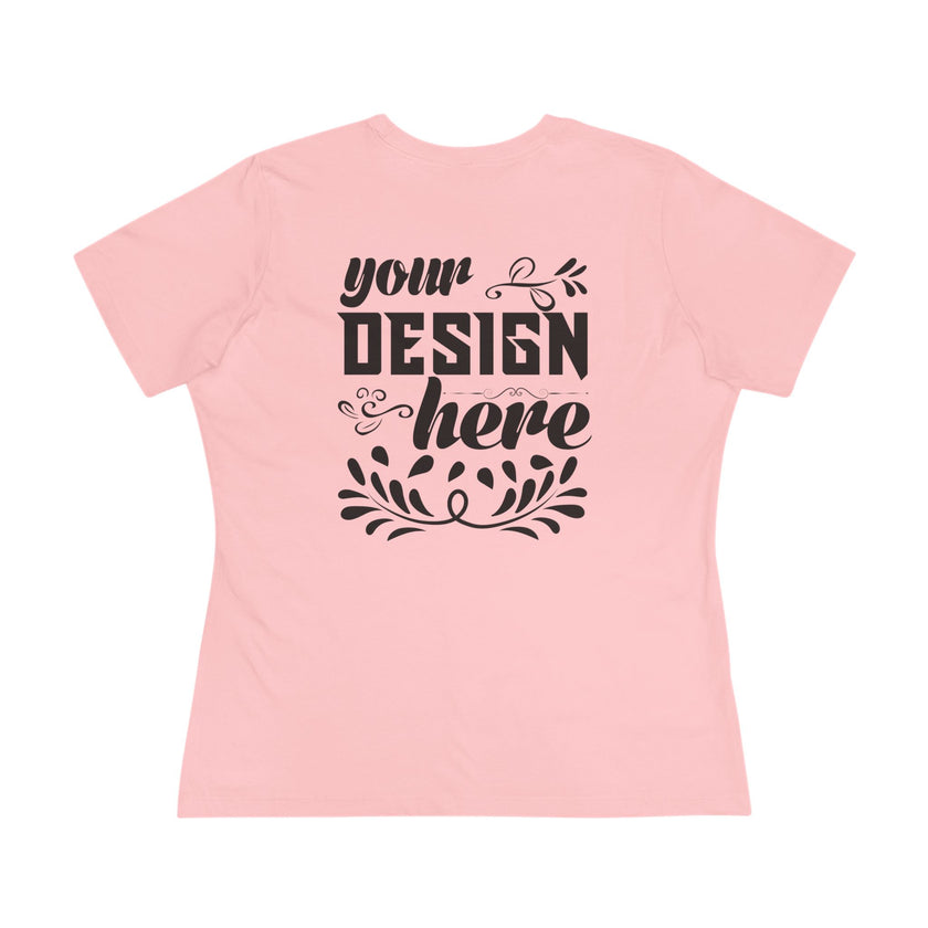 Customizable Bella+Canvas 6400 Womens Cotton Tee Relaxed Fit