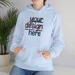 Customizable Gildan 18500 Unisex Heavy Blend Hooded Sweatshirt