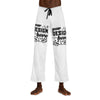 Customizable Men’s Lightweight Relaxed Fit Polyester Pajama Pants AOP
