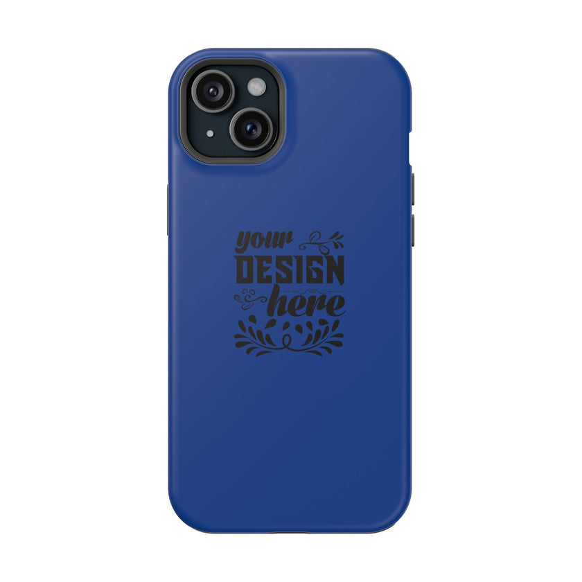 Customizable Magnetic Impact Resistant Phone Case Dual Layer Full Wrap