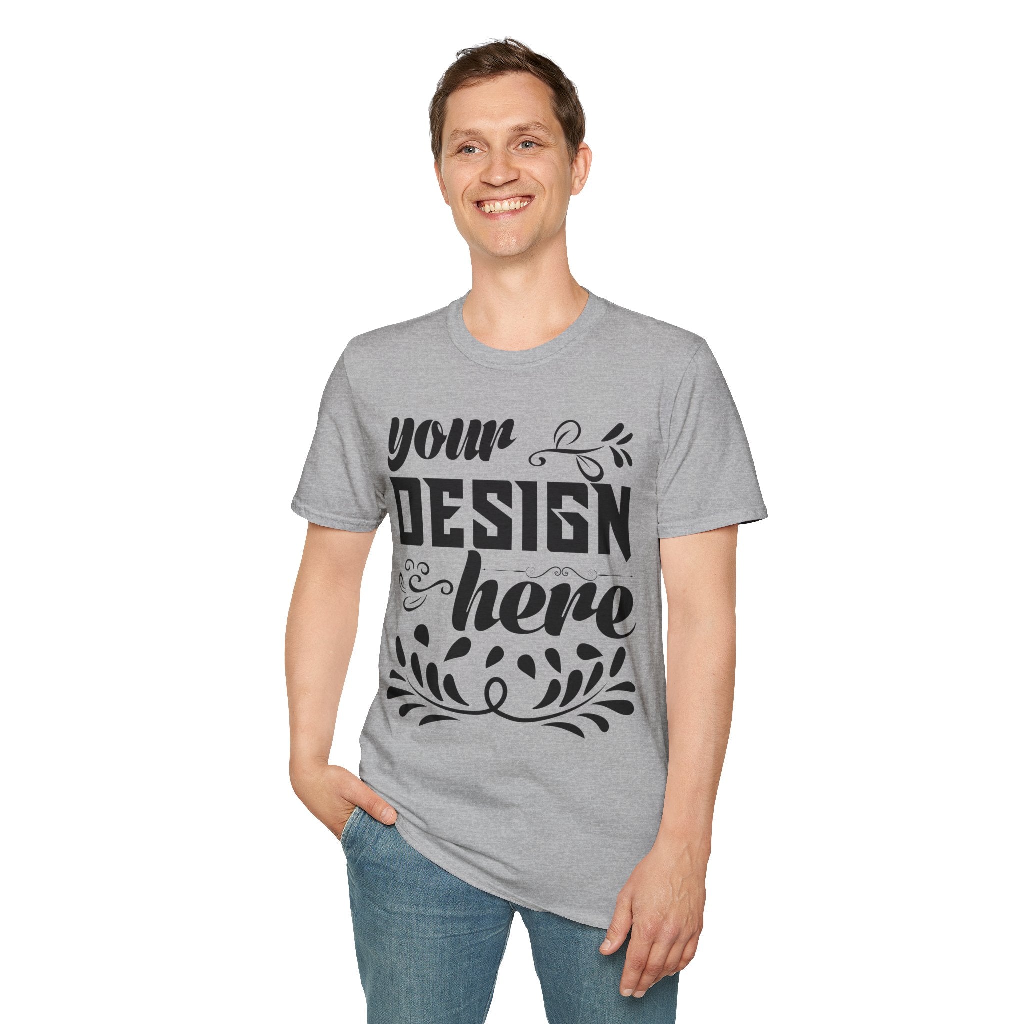 Customizable Gildan 64000 Unisex Softstyle T-Shirt Classic Fit