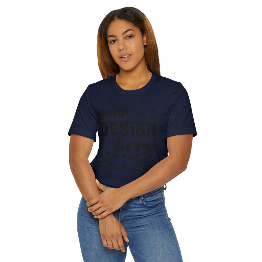 Customizable Prime Essentials Unisex Jersey T-Shirt Lightweight