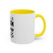 Customizable Accent Coffee Mug 11oz and 15oz Colored Interior Handle
