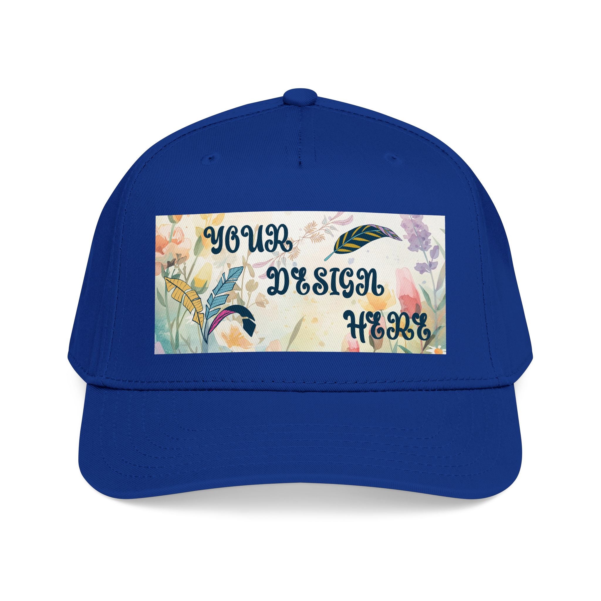 Customizable OTTO 31-069 Mid Profile 5 Panel Baseball Cap