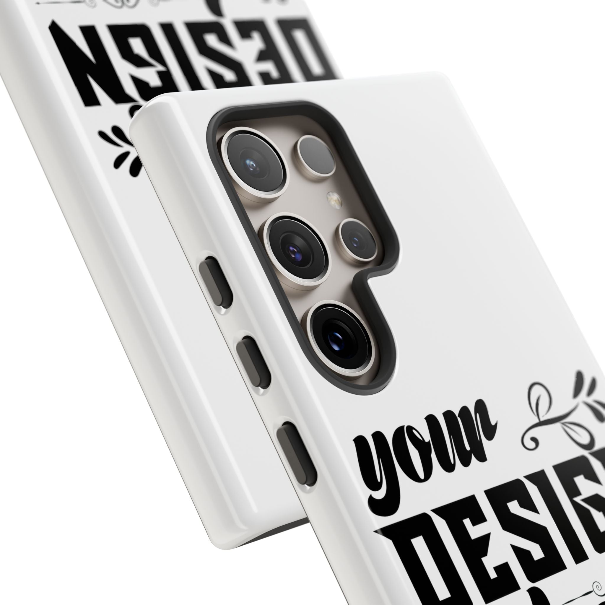 Customizable Tough Dual Layer Phone Case Polycarbonate TPU Liner Protective