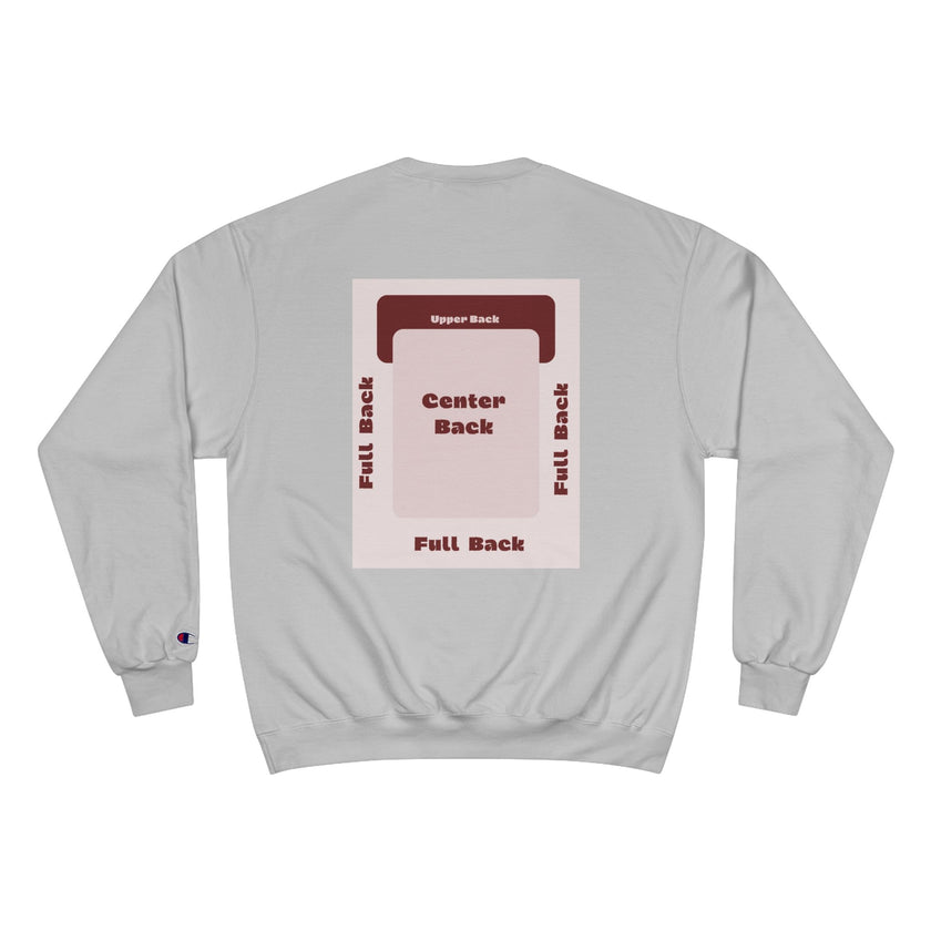 Customizable Champion S600 Crewneck Sweatshirt DTG Print