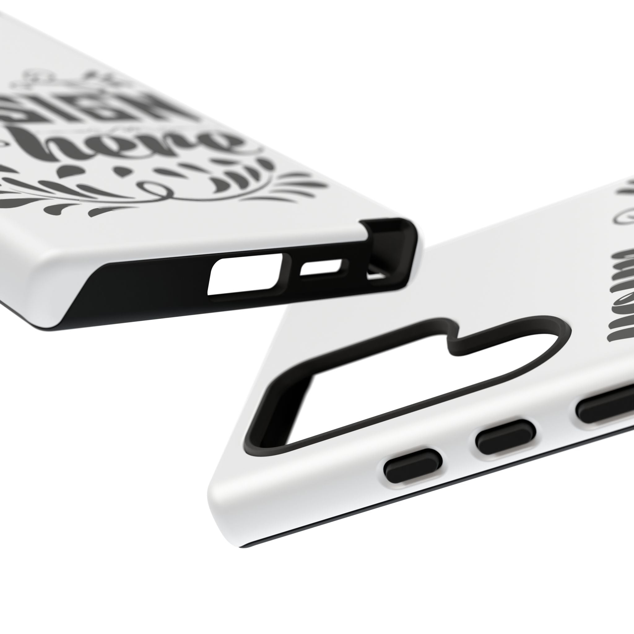 Customizable Tough Dual Layer Phone Case Polycarbonate TPU Liner Protective