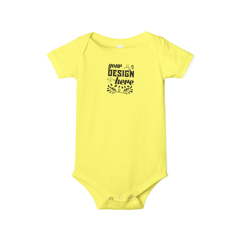 Customizable Bella+Canvas 100B Infant Jersey One Piece Bodysuit