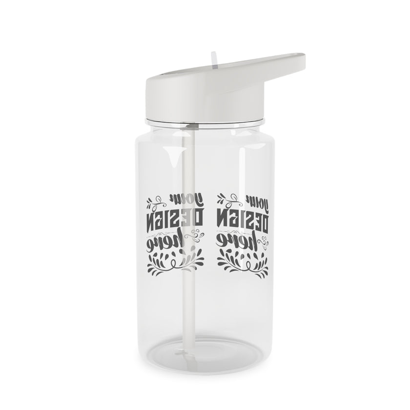 Customizable Tritan Reusable Water Bottle with Straw Lid