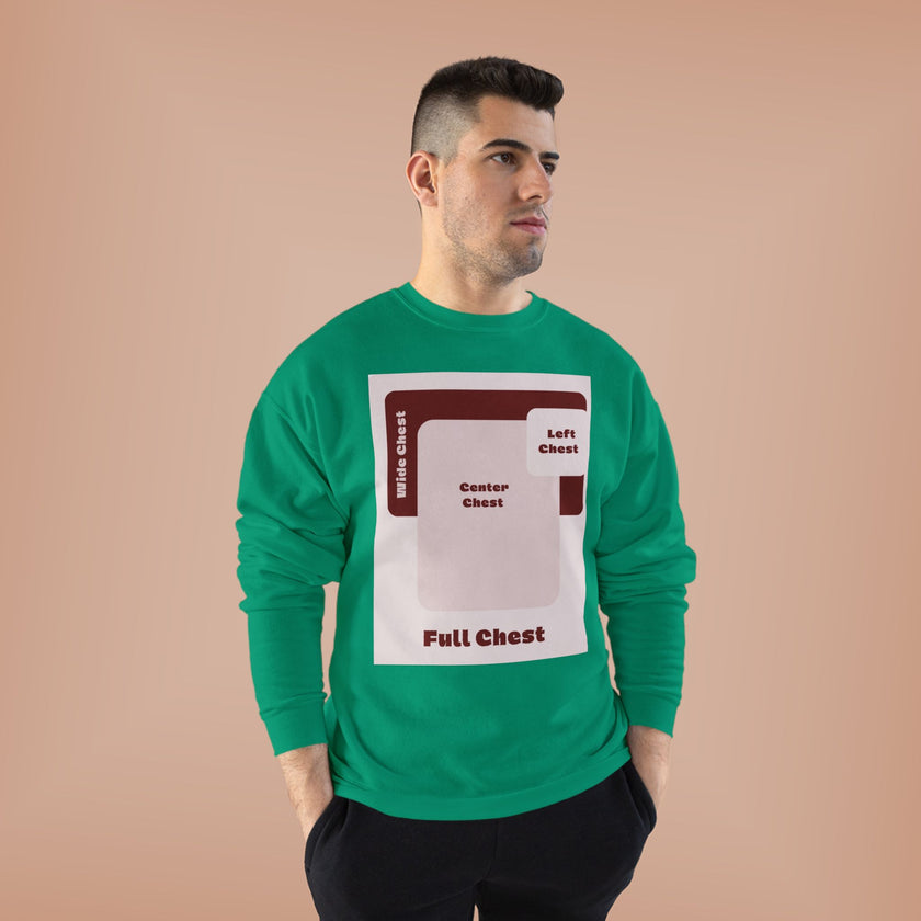 Customizable Unisex Hanes P160 EcoSmart  Crewneck Sweatshirt
