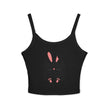 Bella+Canvas 1012 Spaghetti Strap Tank Top Running Bunny Graphic Print
