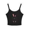 Bella+Canvas 1012 Spaghetti Strap Tank Top Running Bunny Graphic Print