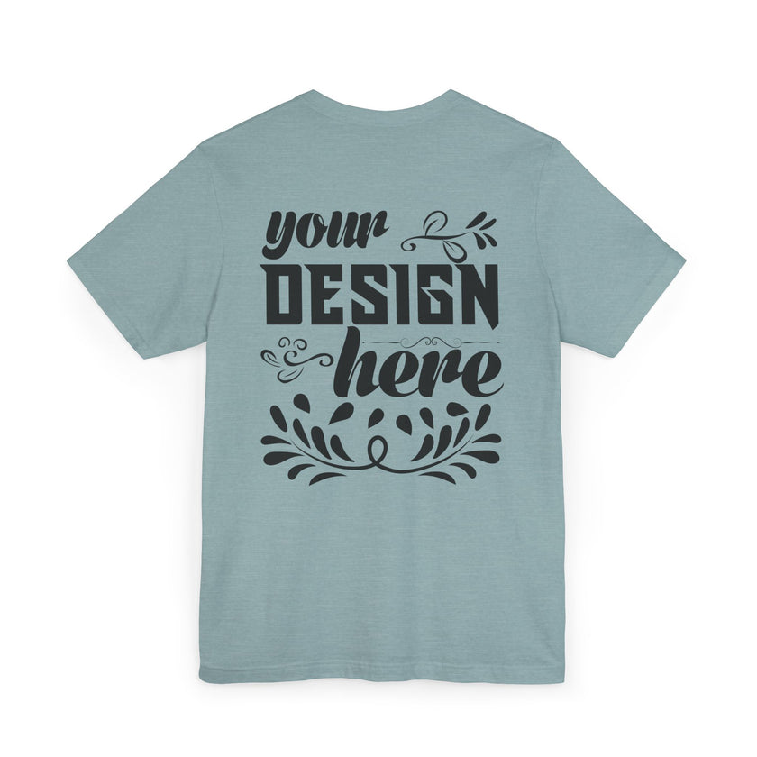 Customizable Prime Essentials Unisex Jersey T-Shirt Lightweight