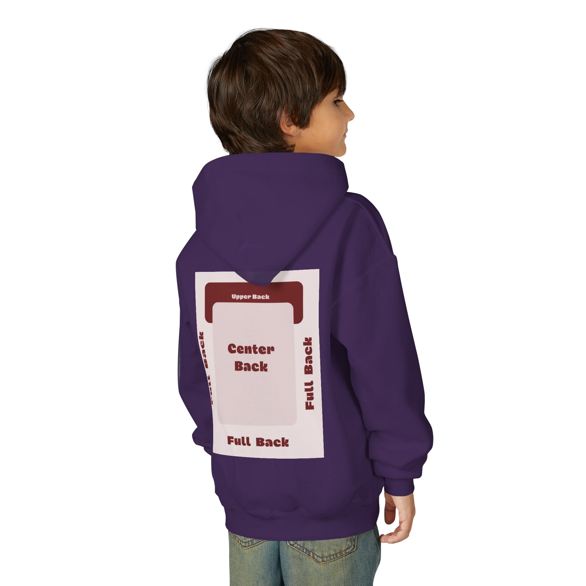 Customizable Gildan 18500B Youth Heavy Blend Hooded Sweatshirt