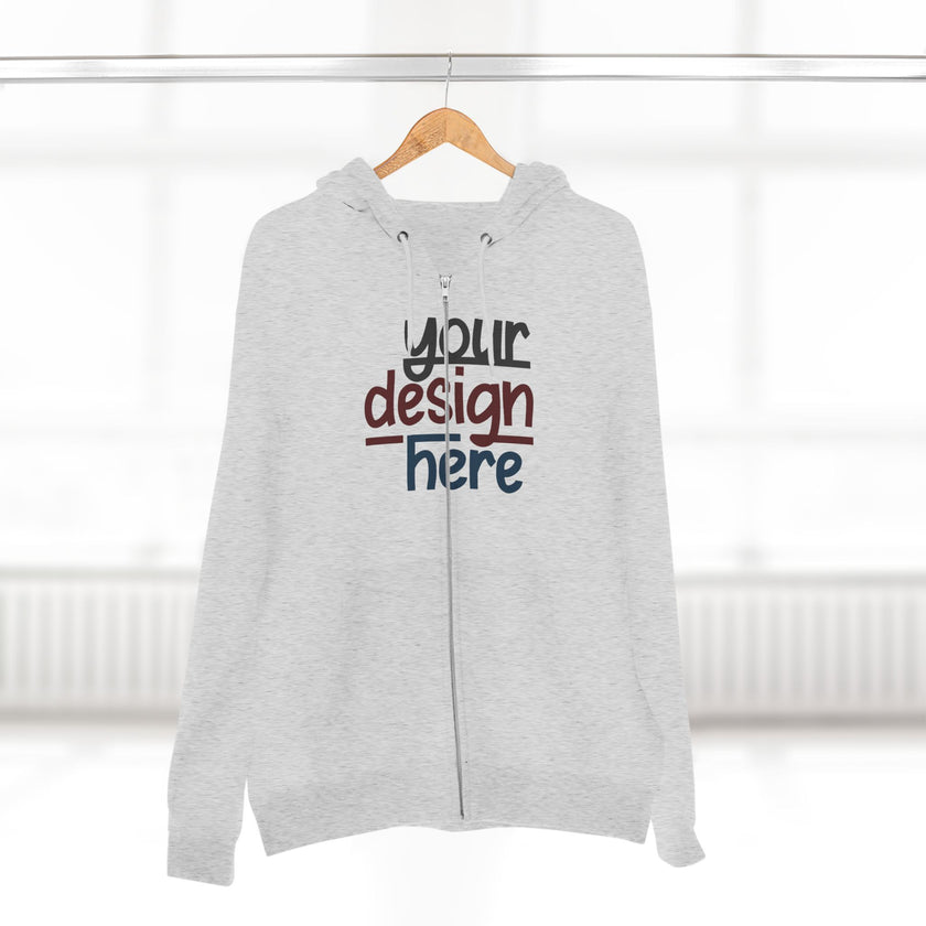 Customizable Lane Seven LS14003 Unisex Zip Hoodie