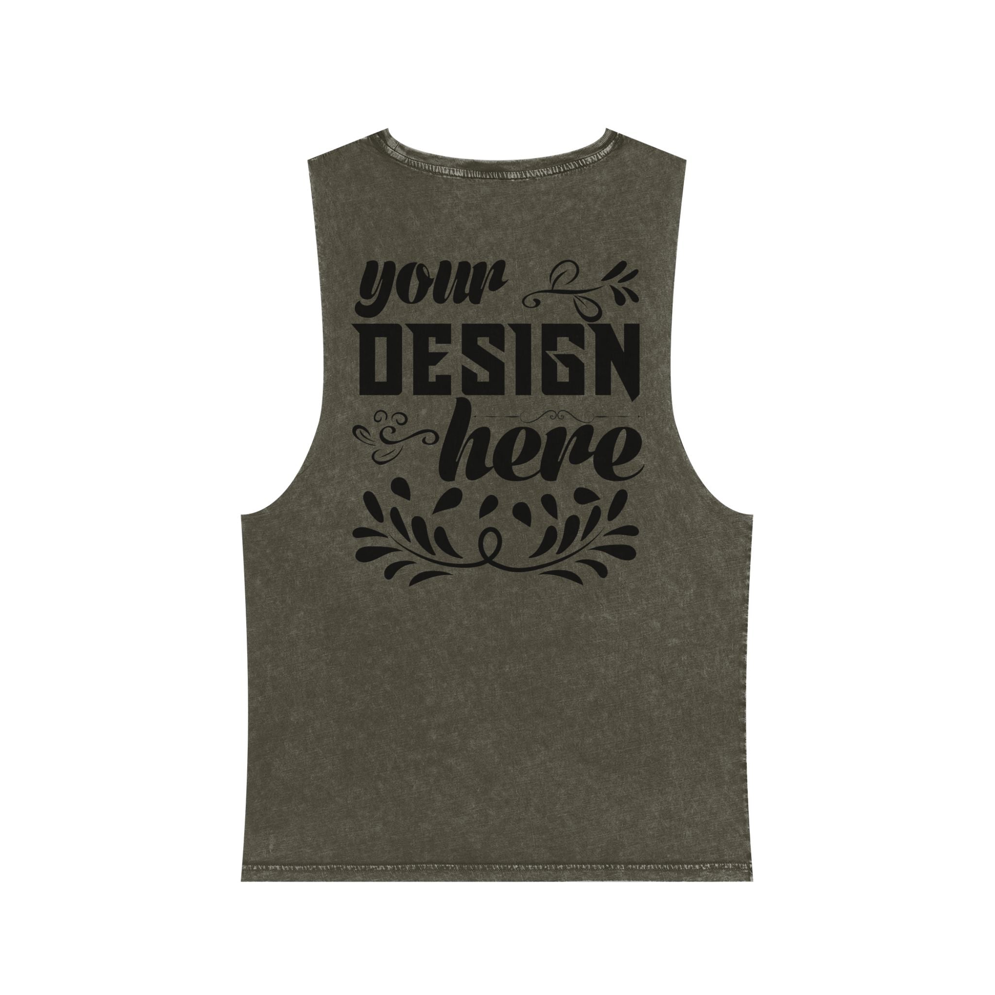 Customizable AS Colour 5039 Unisex Stonewash Tank Top