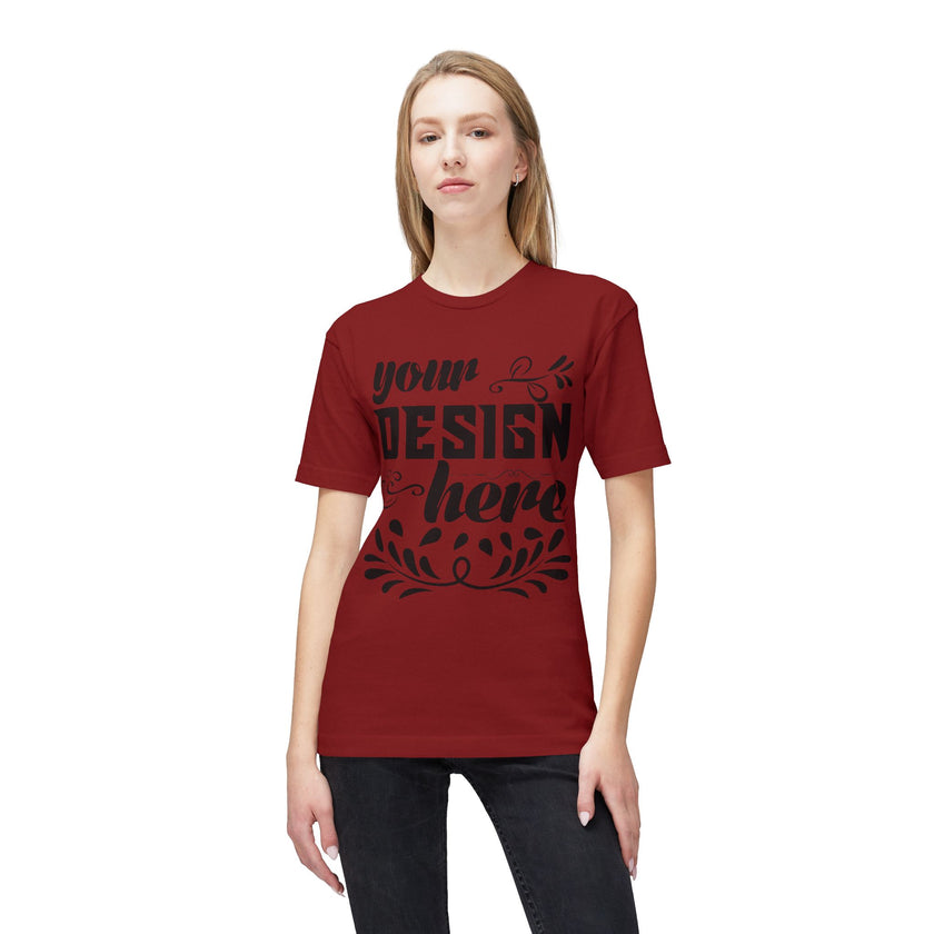 Customizable Bayside 5040 Unisex Midweight T-Shirt Made in US