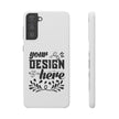 Customizable Snap Phone Case Slim Lightweight Polycarbonate Gloss Or Matte