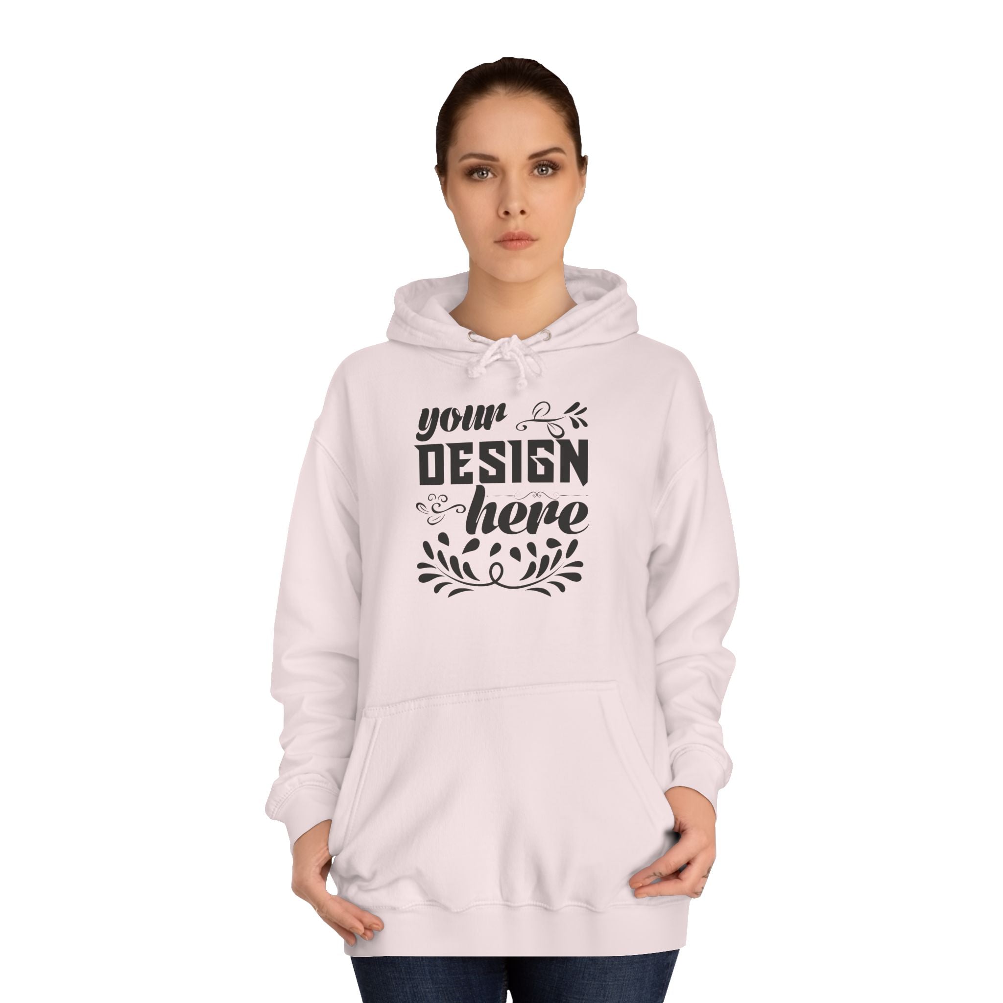 Customizable AWDis JH001 Unisex College Hoodie
