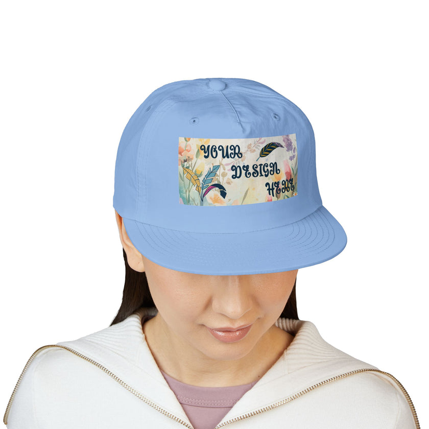 Customizable AS Colour 1114 Mid Profile Recycled Nylon Surf Cap