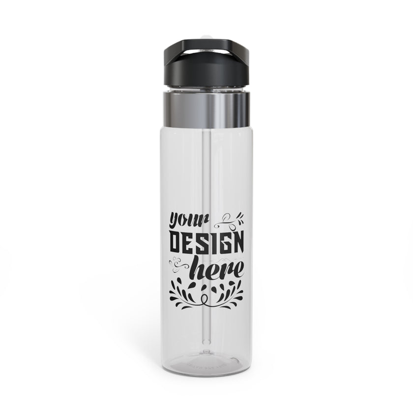 Customizable Kensington Tritan Sport Bottle 20oz with Straw Lid BPA Free