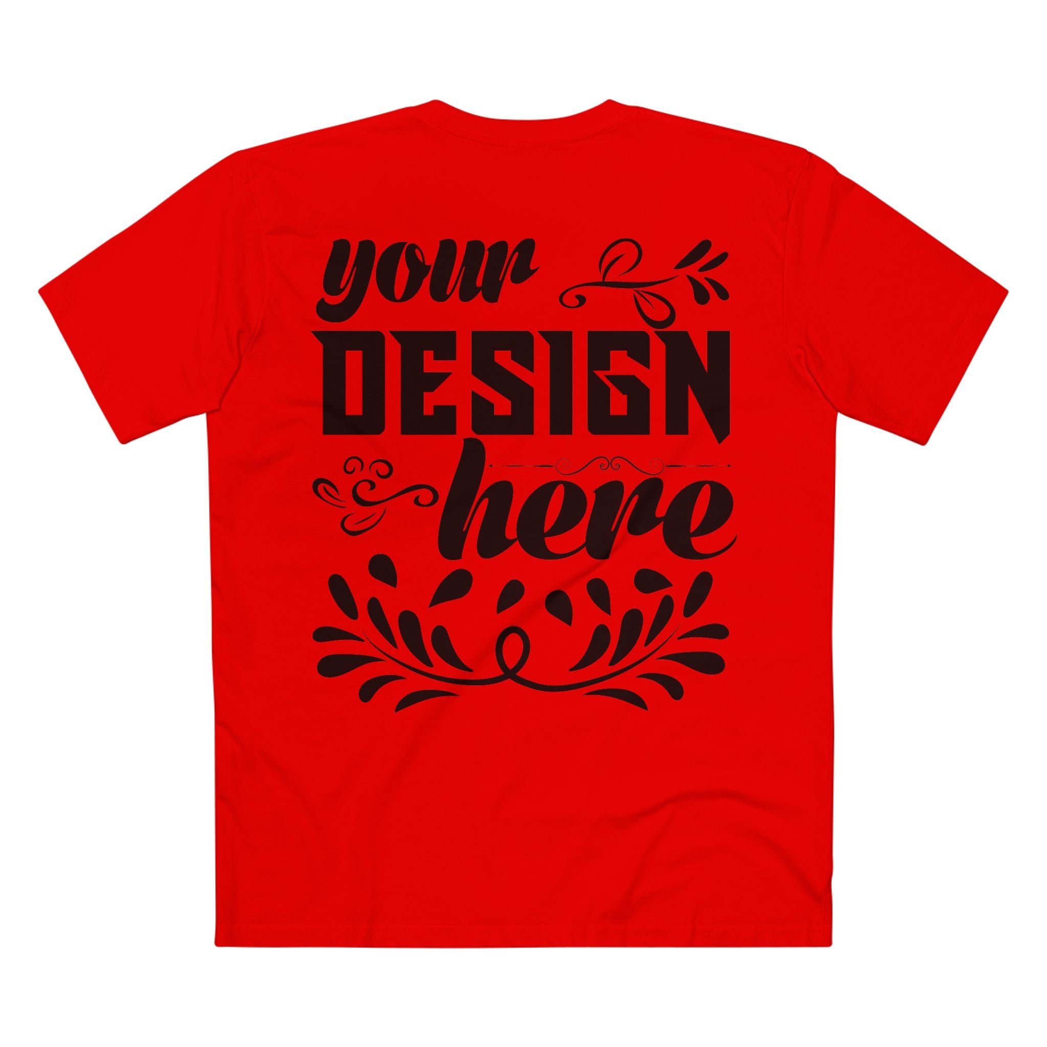 Customizable AS Colour 5001 Adult Unisex Staple Crew Neck Short Sleeve T-Shirt