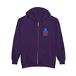 Gildan 18600 Unisex Full Zip Hoodie | Super Daddy Embroidery
