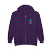Gildan 18600 Unisex Full Zip Hoodie | Super Daddy Embroidery