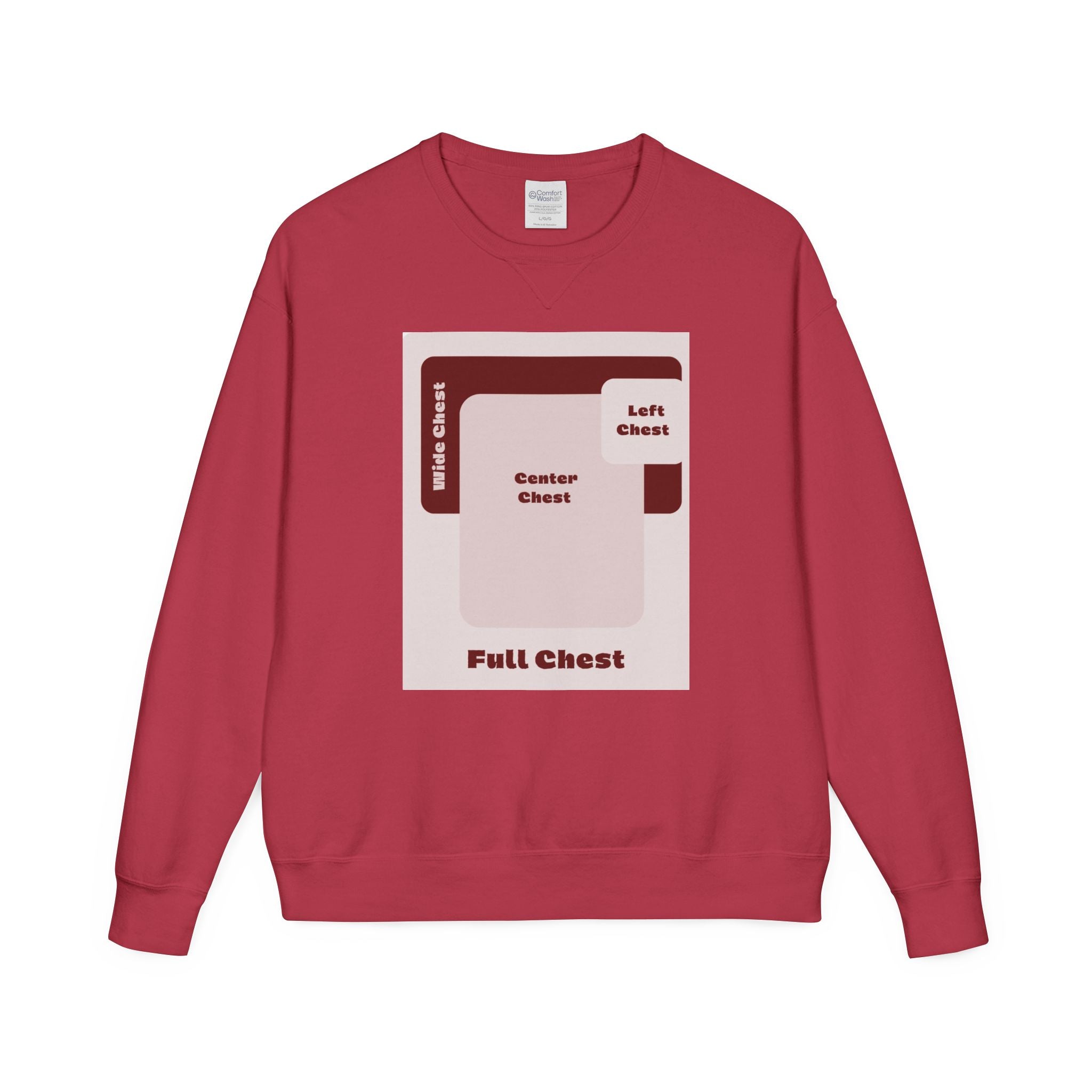 Customizable Hanes GDH400 Unisex Garment Dyed Crewneck Sweatshirt