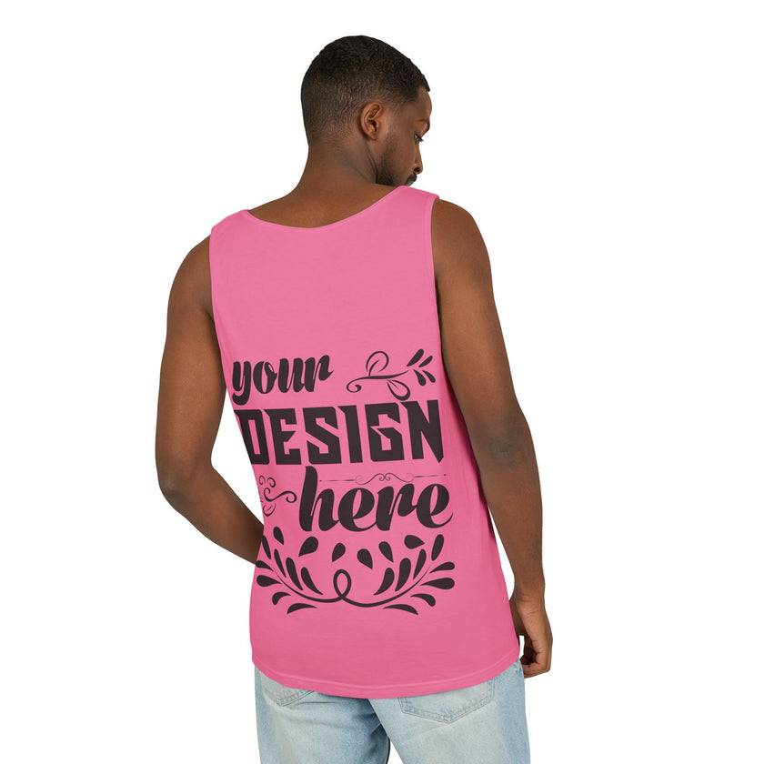 Customizable  Comfort Colors 9360  Unisex Garment Dyed Tank Top