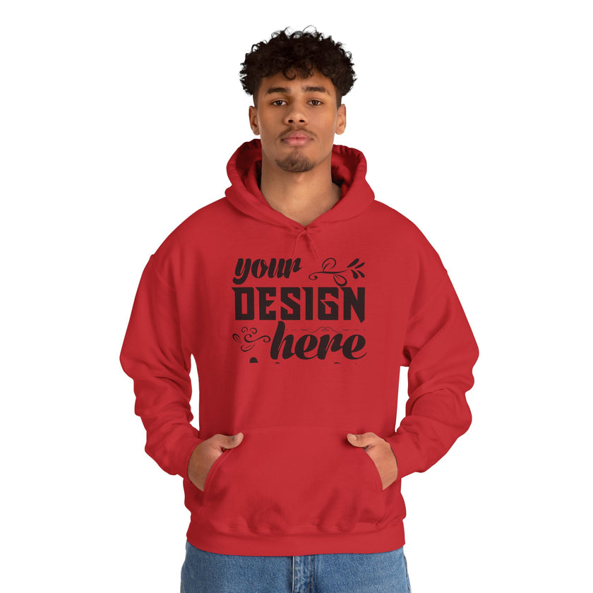 Customizable Gildan 18500 Unisex Heavy Blend Hooded Sweatshirt