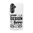 Customizable Tough Dual Layer Phone Case Polycarbonate TPU Liner Protective