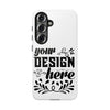 Customizable Tough Dual Layer Phone Case Polycarbonate TPU Liner Protective