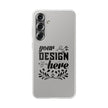 Customizable Flexi TPU Phone Case Slim Matte Protective Cover