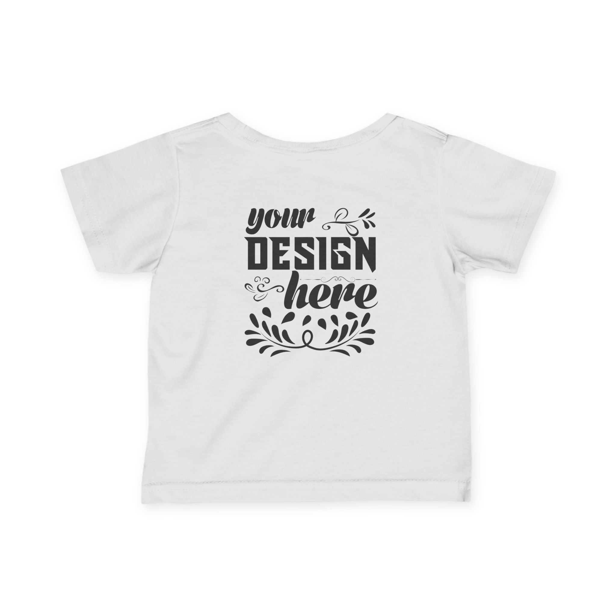 Customizable Rabbit Skins 3322 Infant Fine Jersey Tee Classic Fit