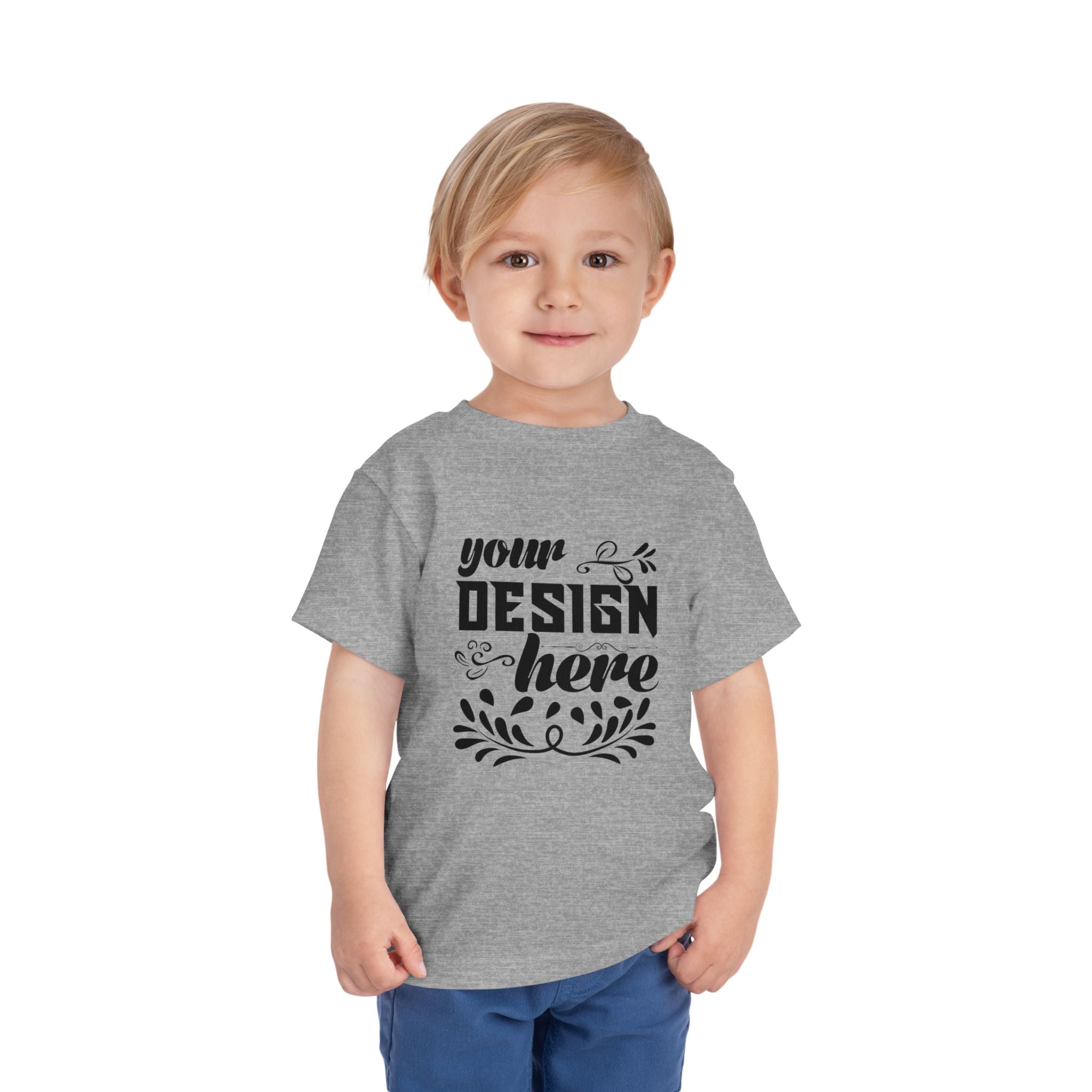 Customizable Bella+Canvas 3001T Toddler Short Sleeve T-Shirt Jersey