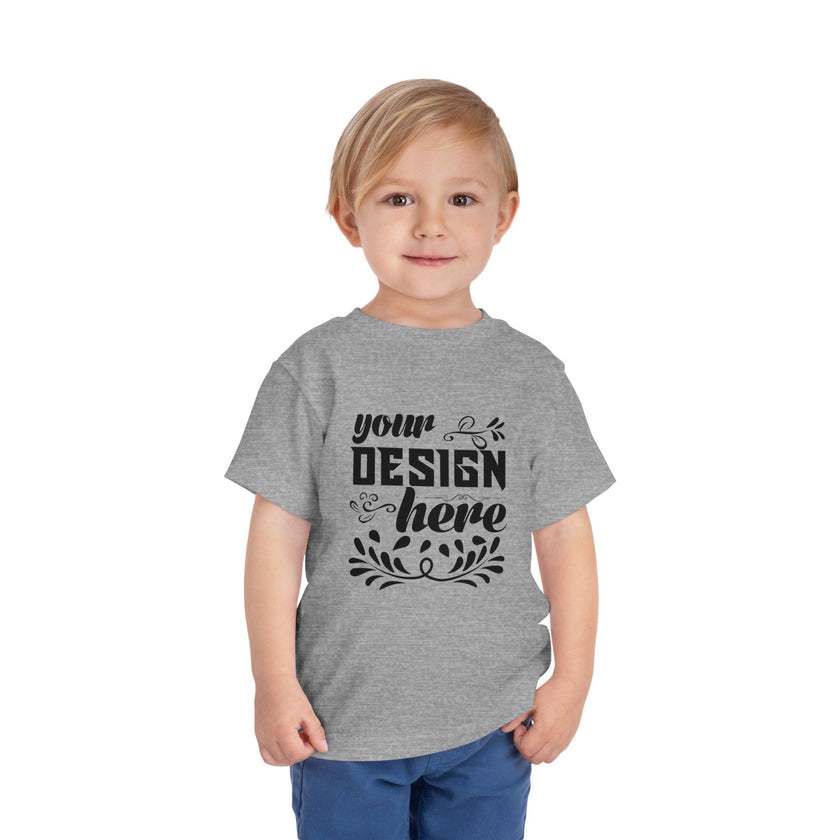 Customizable Bella+Canvas 3001T Toddler Short Sleeve T-Shirt Jersey