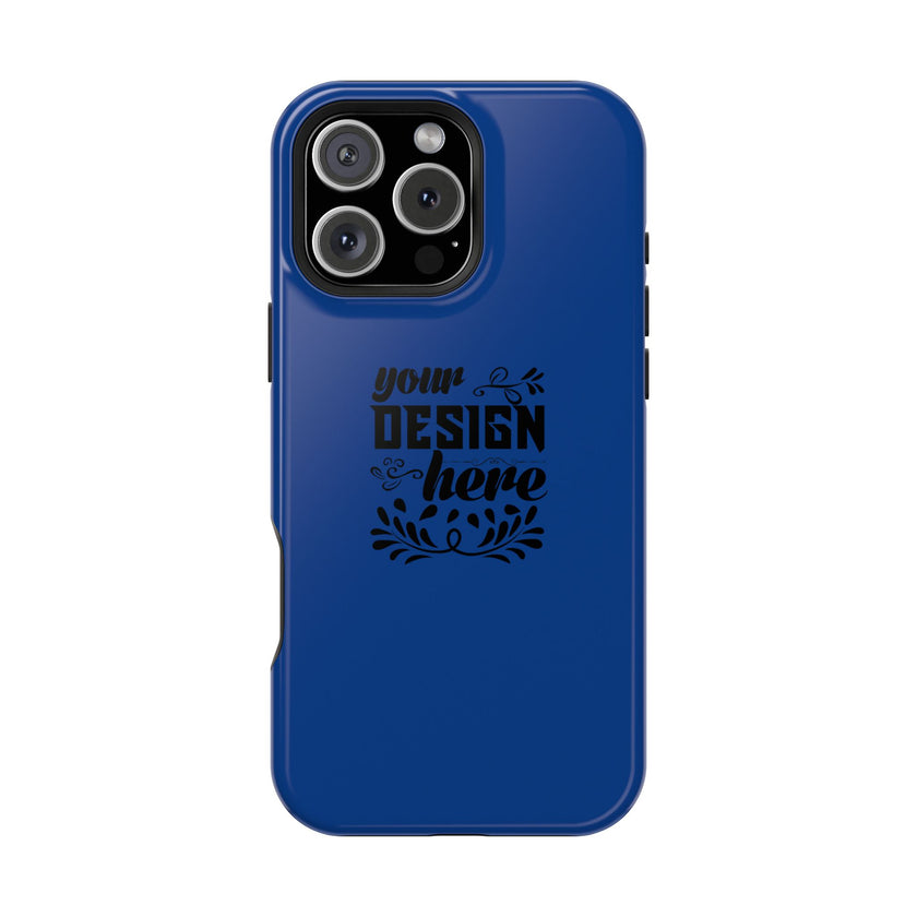 Customizable Magnetic Impact Resistant Phone Case Dual Layer Full Wrap