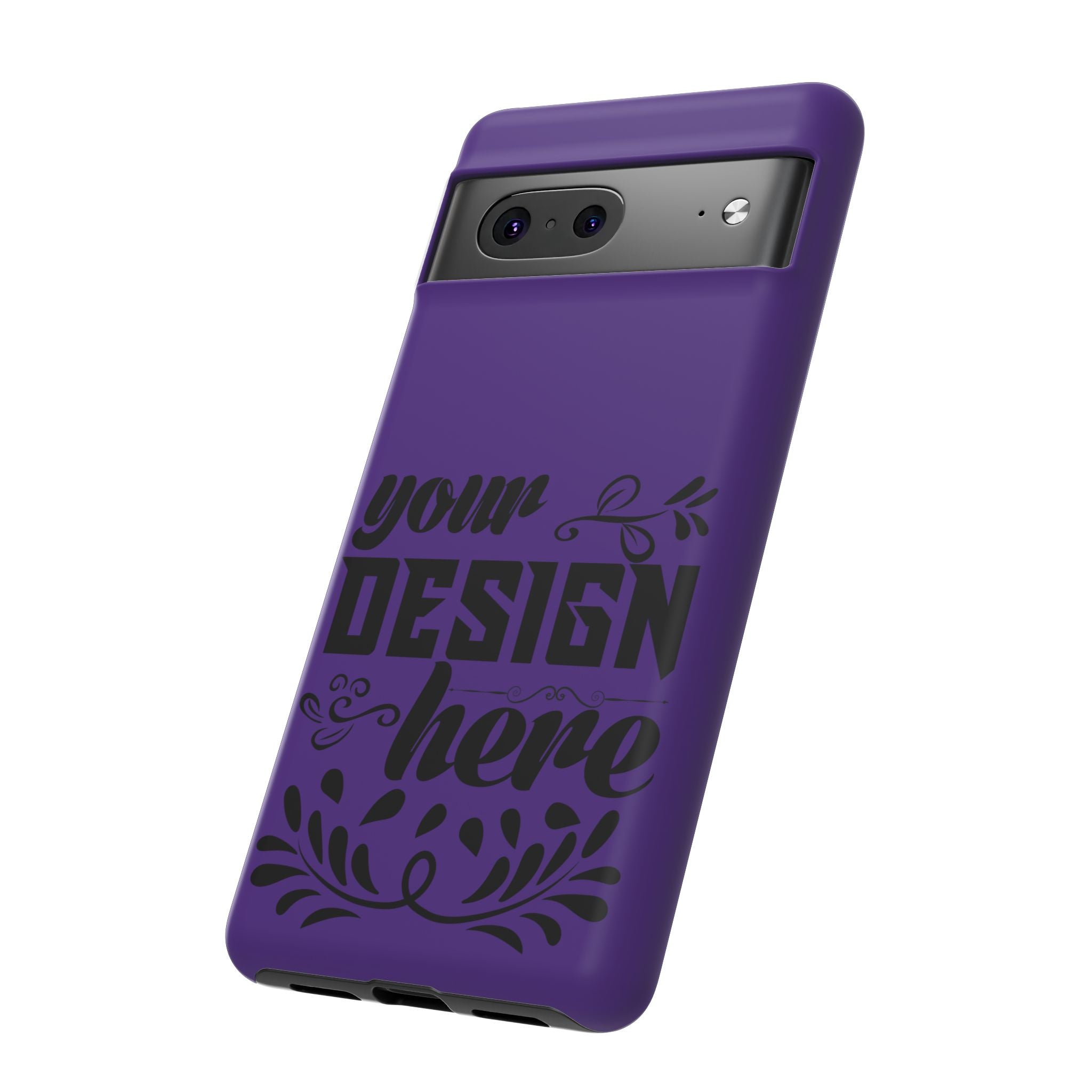 Customizable Tough Dual Layer Phone Case Polycarbonate TPU Liner Protective