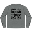 Customizable District DT109 Mens Lightweight Long Sleeve Tee Classic Fit
