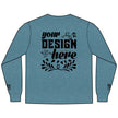 Customizable District DT109 Mens Lightweight Long Sleeve Tee Classic Fit