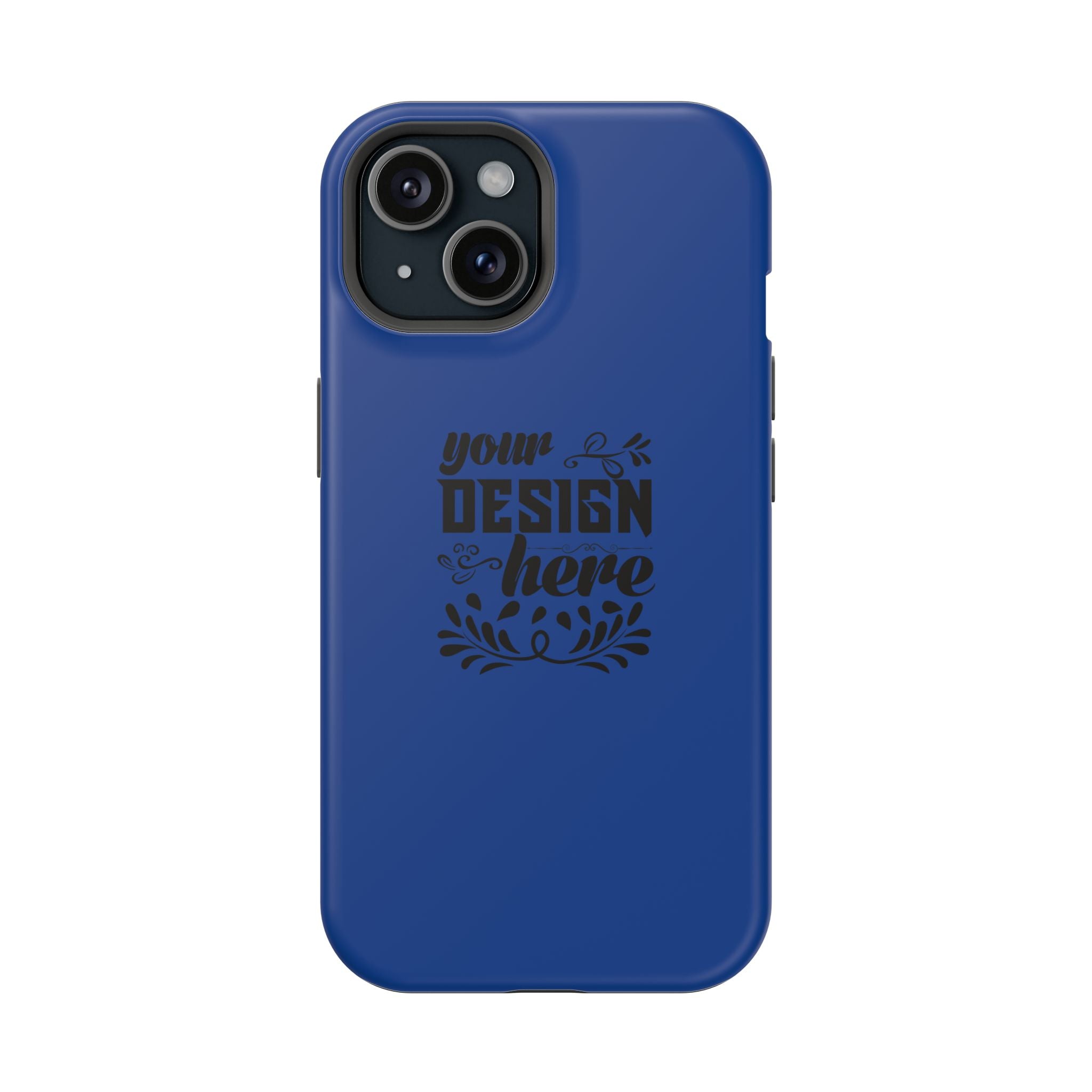 Customizable Magnetic Impact Resistant Phone Case Dual Layer Full Wrap