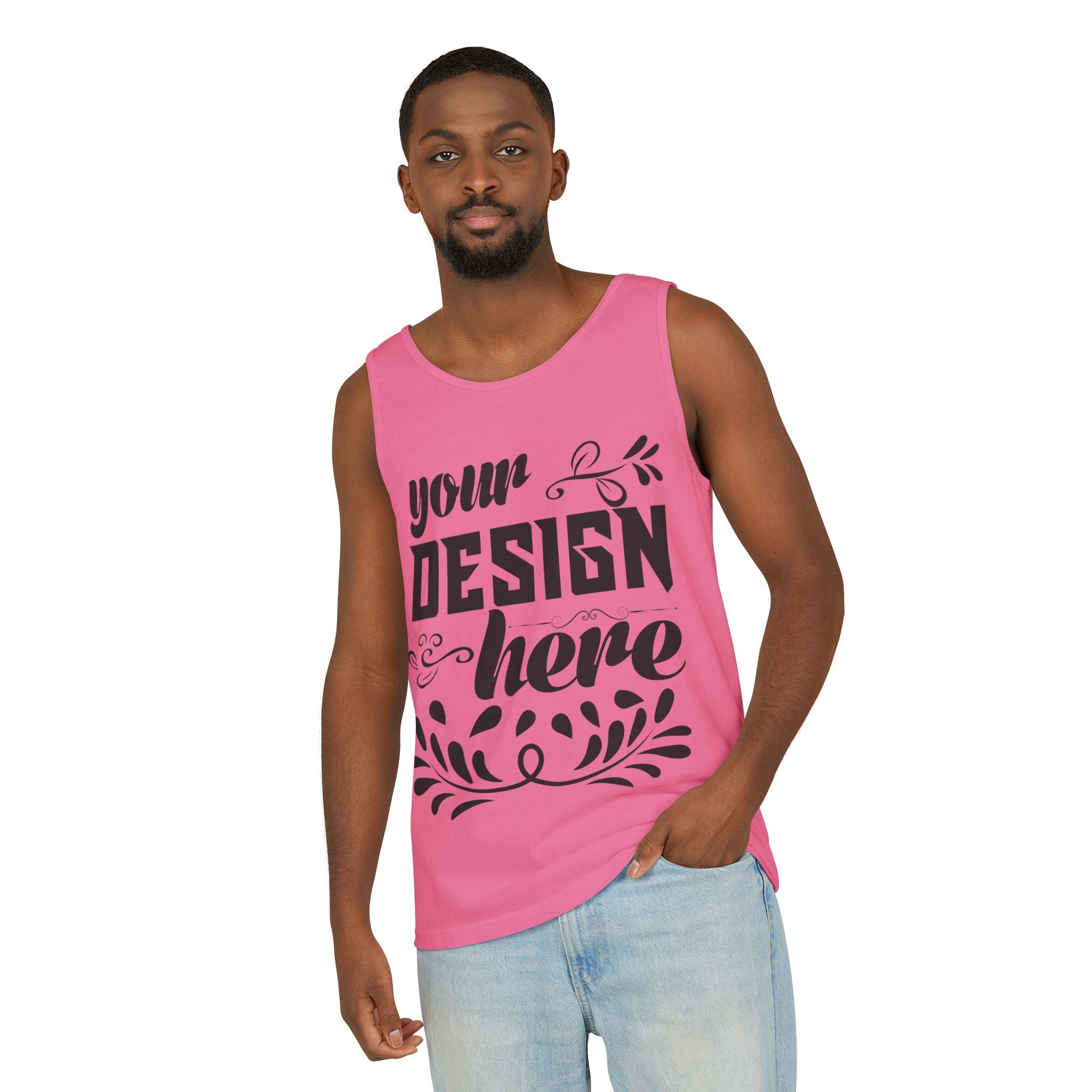 Customizable  Comfort Colors 9360  Unisex Garment Dyed Tank Top