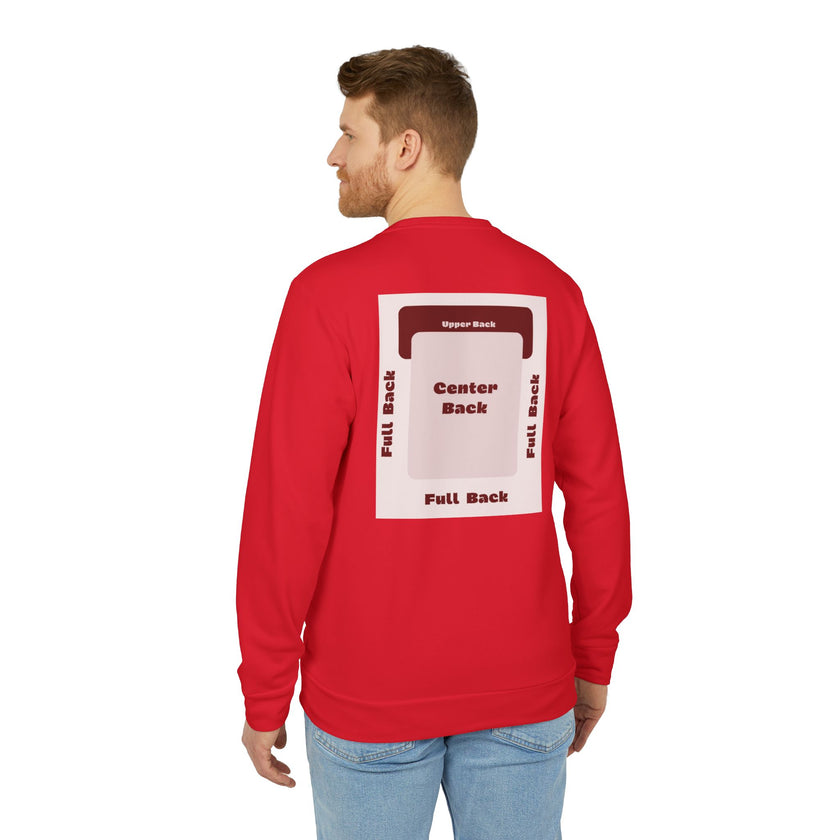 Customizable Adidas A434 Unisex Fleece Crewneck Sweatshirt