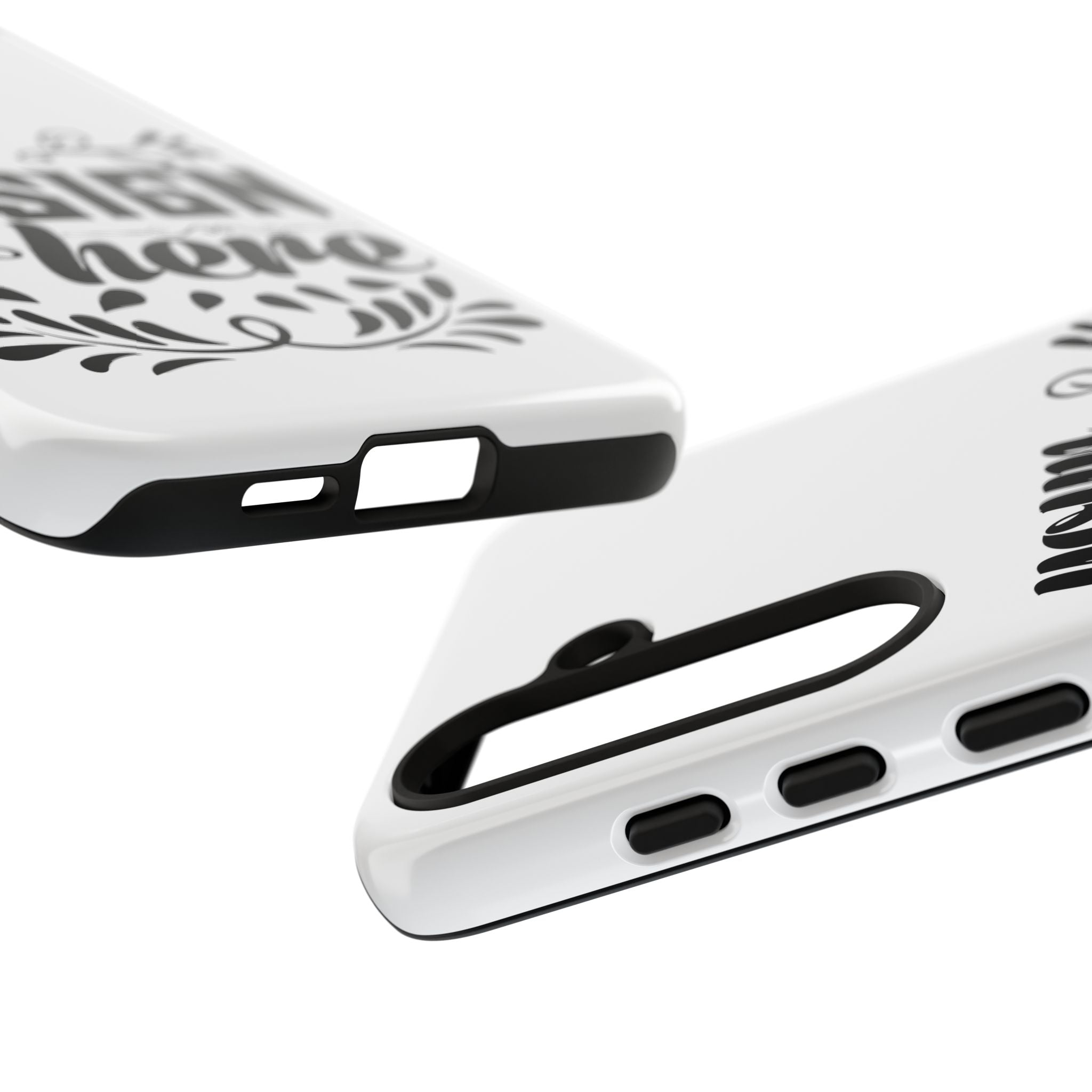 Customizable Tough Dual Layer Phone Case Polycarbonate TPU Liner Protective