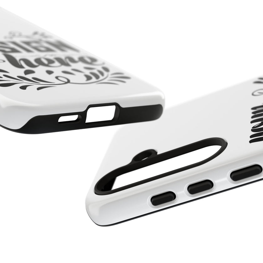 Customizable Tough Dual Layer Phone Case Polycarbonate TPU Liner Protective